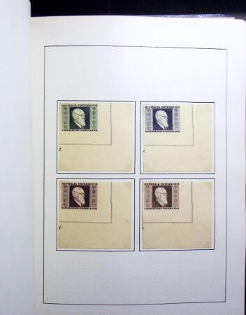 1880-1970, Various countries in four albums, showing