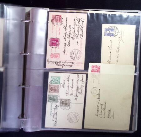 1900-80ca, Hundreds on COVERS and CARDS, form a range