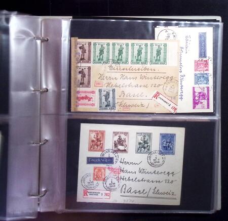 1900-80ca, Hundreds on COVERS and CARDS, form a range