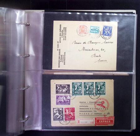 1900-80ca, Hundreds on COVERS and CARDS, form a range
