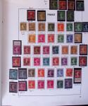 1849-1969 Collection de neuf et oblitérés en 2 albums DAVO dont n°1, 6, 9, 33, 182*, 188A, Caisse d'amortissement, BF 3, PA, etc, tous états au début puis TB, doubles en classeurs dont carnets anciens et modernes (f
