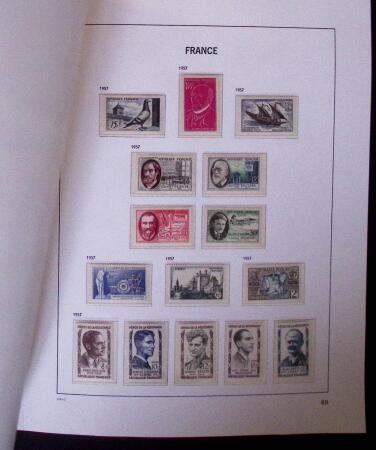 1849-1969 Collection de neuf et oblitérés en 2 albums DAVO dont n°1, 6, 9, 33, 182*, 188A, Caisse d'amortissement, BF 3, PA, etc, tous états au début puis TB, doubles en classeurs dont carnets anciens et modernes (f