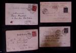1849-1969 Collection de neuf et oblitérés en 2 albums DAVO dont n°1, 6, 9, 33, 182*, 188A, Caisse d'amortissement, BF 3, PA, etc, tous états au début puis TB, doubles en classeurs dont carnets anciens et modernes (f