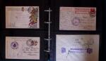 1840-1930 Lot of 75 covers and cards including beautiful