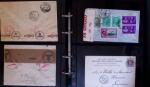 1840-1930 Lot of 75 covers and cards including beautiful