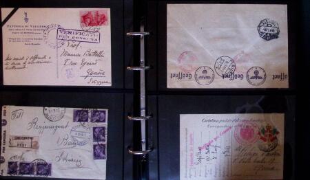1840-1930 Lot of 75 covers and cards including beautiful