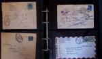 1840-1930 Lot of 75 covers and cards including beautiful