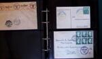 1840-1930 Lot of 75 covers and cards including beautiful