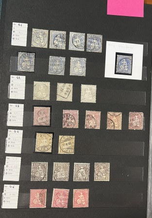 1850-1960, Mint and used collection in eight stockbook,