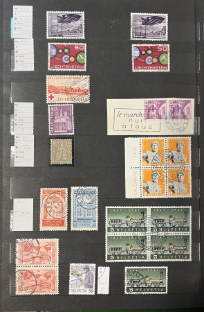 1850-1960, Mint and used collection in eight stockbook,