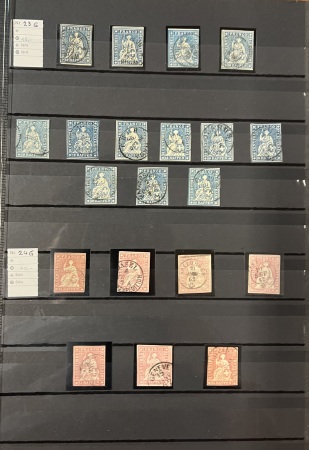 1850-1960, Mint and used collection in eight stockbook,