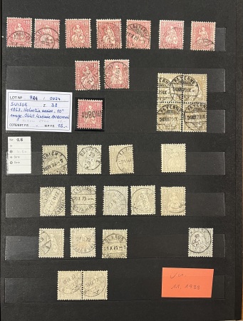 1850-1960, Mint and used collection in eight stockbook,
