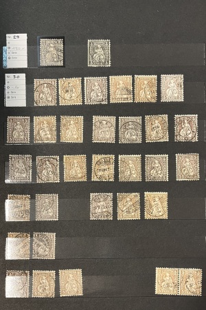 1850-1960, Mint and used collection in eight stockbook,