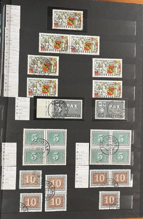 1850-1960, Mint and used collection in eight stockbook,