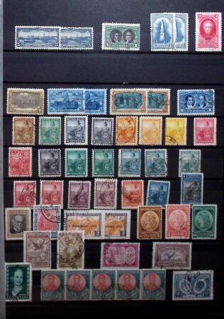 1850-1945, Chiefly used collection in five stockbook