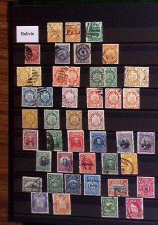 1850-1945, Chiefly used collection in five stockbook