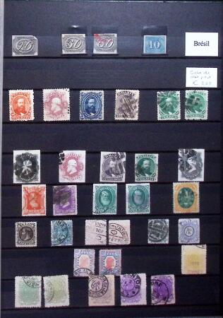 1850-1945, Chiefly used collection in five stockbook