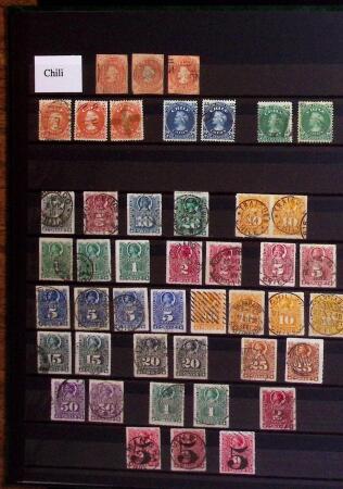 1850-1945, Chiefly used collection in five stockbook