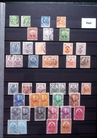 1850-1945, Chiefly used collection in five stockbook