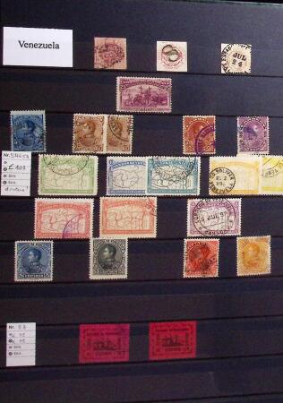 1850-1945, Chiefly used collection in five stockbook