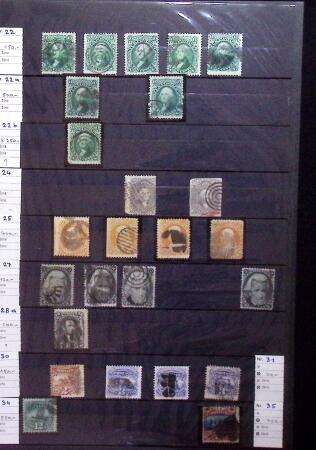 1850-1945, Chiefly used collection in five stockbook