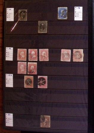 1850-1945, Chiefly used collection in five stockbook