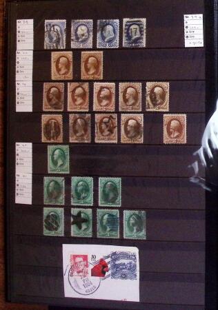 1850-1945, Chiefly used collection in five stockbook