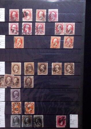1850-1945, Chiefly used collection in five stockbook
