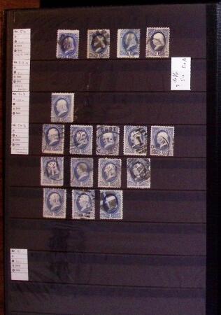 1850-1945, Chiefly used collection in five stockbook