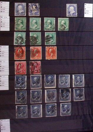 1850-1945, Chiefly used collection in five stockbook
