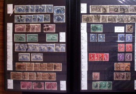 1850-1945, Chiefly used collection in five stockbook