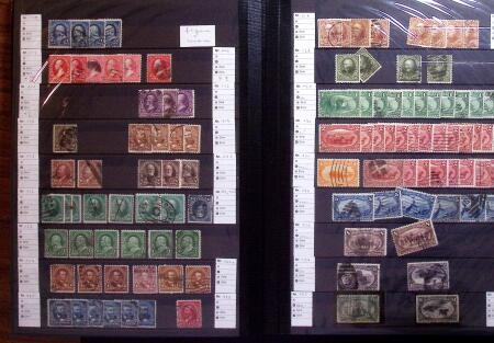 1850-1945, Chiefly used collection in five stockbook