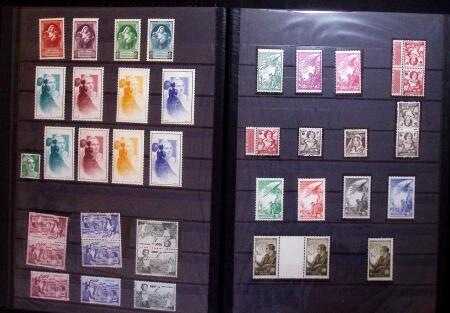 1850-1945, Chiefly used collection in five stockbook
