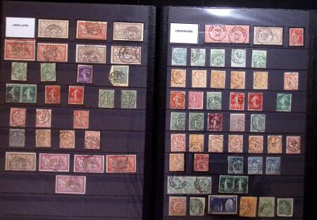 1850-1945, Chiefly used collection in five stockbook