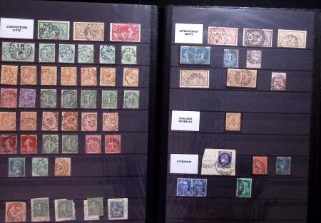 1850-1945, Chiefly used collection in five stockbook