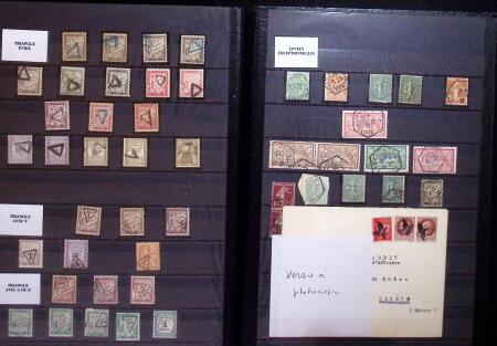 1850-1945, Chiefly used collection in five stockbook