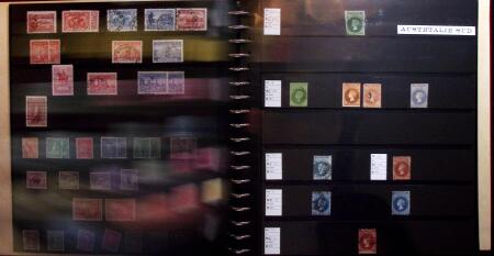 1850-1945, Chiefly used collection in five stockbook