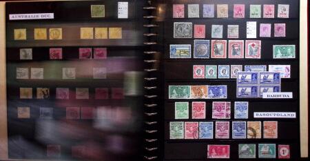 1850-1945, Chiefly used collection in five stockbook