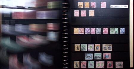 1850-1945, Chiefly used collection in five stockbook