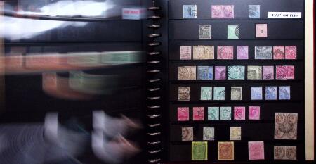 1850-1945, Chiefly used collection in five stockbook