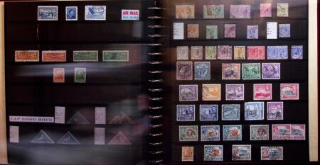 1850-1945, Chiefly used collection in five stockbook