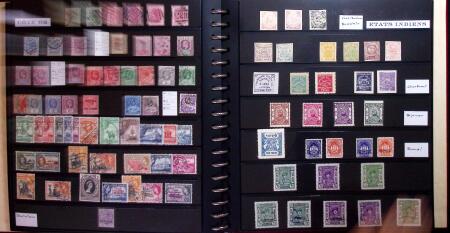 1850-1945, Chiefly used collection in five stockbook