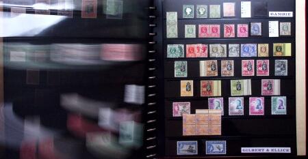 1850-1945, Chiefly used collection in five stockbook