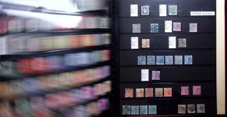 1850-1945, Chiefly used collection in five stockbook