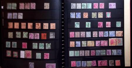1850-1945, Chiefly used collection in five stockbook