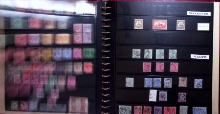 1850-1945, Chiefly used collection in five stockbook
