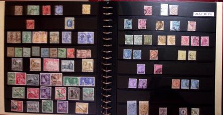 1850-1945, Chiefly used collection in five stockbook