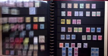 1850-1945, Chiefly used collection in five stockbook