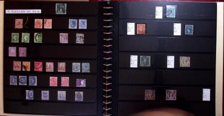 1850-1945, Chiefly used collection in five stockbook