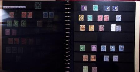 1850-1945, Chiefly used collection in five stockbook